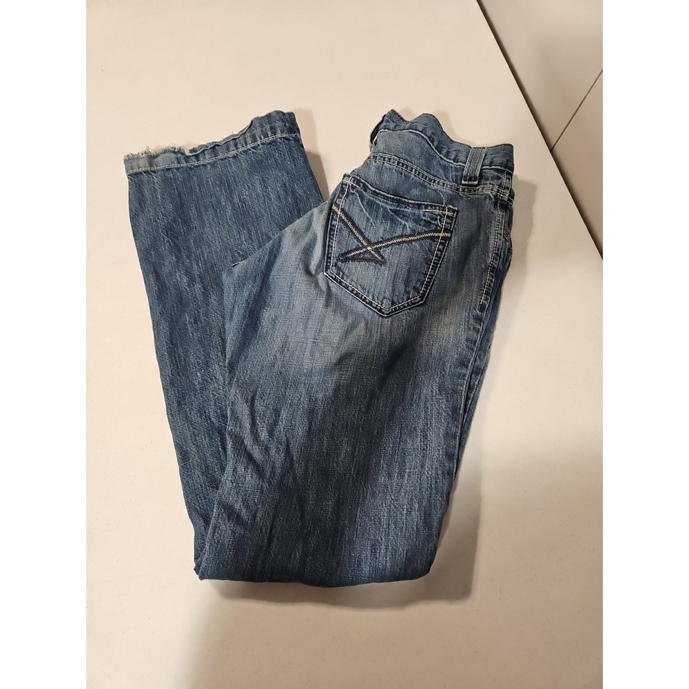 Cinch  Relaxed Jeans Women's 30/9 XL Denim Bootcut‎ Embroidered Pockets  (1428